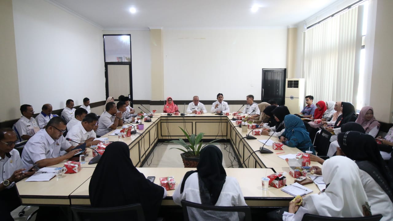 Rakor Persiapan Penilaian Lomba Sekolah Sehat Tingkat Provinsi Kabar