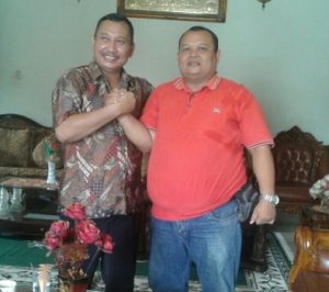 Ketua SPSI Sumatra Barat Temu Ramah di Kediaman Ketua SPSI Riau