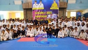 280 Peserta Ikuti Kejuaraan Karate Championship Bupati Cup
