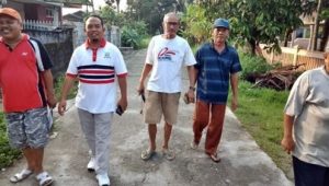 Anggota DPRD Padang Muharlion Tinjau Jalan Lubuk Buaya