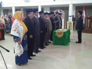 Bupati Yusuf Lubis Lantik 13 Pejabat Eselon II B Di Lingkung Pemkab Pasaman