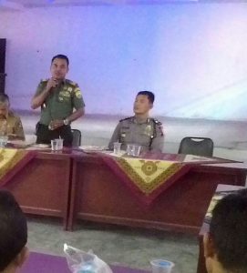 Danramil 03/Suliki Menghadiri Rapat Koordinasi Dalam Rangka HUT RI Ke – 74