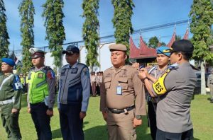 Kapolres Pasaman Gelar Upacara Operasi Patuh Singgalang 2019