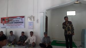 Anggota DPRD Sumbar Khairuddin Simanjuntak  Dan Ketua DPRD Pasbar Parizal Afni, tampung aspirasi masyarakat Kecamatan Gunung Tuleh