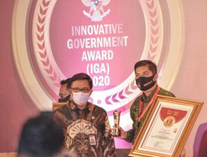 Penghargaan Kota Sangat Inovatif,  Diperoleh Sawahlunto Dari Kemendagri RI.
