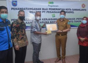 PT. Pegadaian (Persero) Dengan Karang Taruna Sawahlunto Kerjasama Dalam Program Tabungan Emas Melalui Bank Sampah