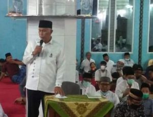 Gub Sumbar Mahyeldi, Safari Ramadhan di Masjid Raya Silungkang, Sawahlunto.