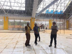 Komisi II DPRD kabupaten Dharmasraya Tinjau Pembangunan Islamic Center