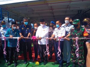 Gubernur Launching Pengoperasian Perdana KMP. Tanjung Burang Rute Padang-Mentawai