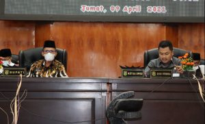 DPRD Kabupaten Solok Sampaikan Laporan Hasil Pembahasan Laporan Keterangan Pertanggung Jawaban APBD tahun 2020