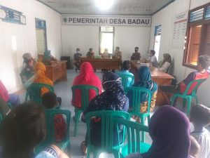 Babinsa Koramil 04/Badau Hadiri Rapat Koordinasi ODF Tingkat Desa