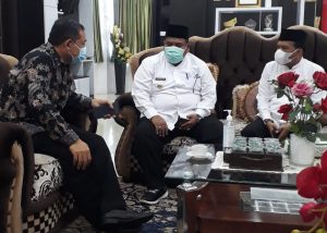 Bupati Suhatri Bur Terima Kunjungan Silaturahmi Kepala Perwakilan BPKP Provinsi Sumbar