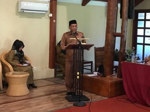 Wabup Buka Bimtek Pemilihan Wali Nagari Serentak Tahun 2021