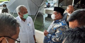 Menteri PUPR Targetkan ke Bupati Suhatri Bur Ganti Rugi Lahan Tol Selesai Juni 2021