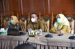 Dipimpin Audy Joinaldy, Wakil Walikota Pariaman, Mardison Mahyuddin ikuti Vidcon Penanggulangan Covid-19 di Sumbar