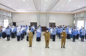 Bupati H.Benny Utama Lantik 56 Pejabat Eselon IV di Lingkungan Pemkab Pasaman