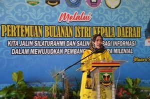 Kabupaten Sijunjung Tuan Rumah Pertemuan Bulanan Istri Kepala Daerah Se-Sumbar