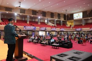 Gubernur Buka Gebyar Vaksinasi 1000 Ibu Hamil dan Menyusui di Auditorium UNP