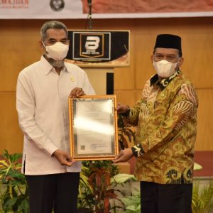 Pemkab Padang Pariaman Terima Sertifikat Kekayaan Intelektual Komunal dari Kemenkum HAM