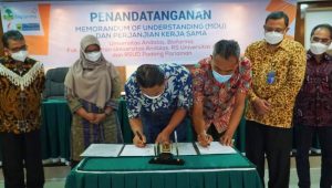 RSUD Padang Pariaman Lakukan Perjanjian Kerjasama dengan UNAND dan Biofarma