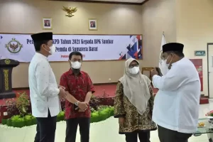 Serahkan LKPD Tahun 2021 Lebih Awal, BPK Perwakilan Sumatera Barat Apresiasi Pemerintah Kabupaten Padang Pariaman