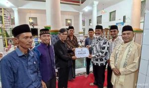 Mardison Mahyuddin TSR di Masjid Raya Toboh Palabah Ingatkan Peran Pemerintah Desa