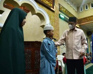Genius Umar Buka Lomba MTQ se Kota Pariaman di Mesjid Al Furqan Desa Rawang
