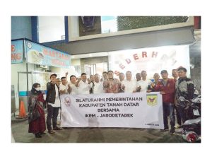 Silaturahmi Bersama IKPM Jabodetabek, Wabup Paparkan 10 Program Unggulan Tanah Datar