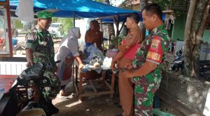 Sinergitas TNI dengan Aparat ASN Kecamatan Padang Timur