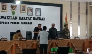 Delapan Fraksi DPRD Padang Pariaman Setujui KUA PPAS Tahun 2023