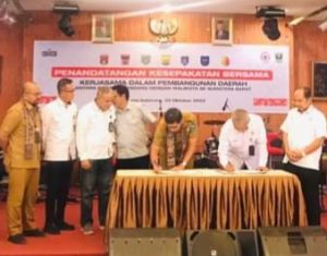 Wako Sawahlunto Tanda Tangani Nota Kesepakatan dengan PT Semen Padang