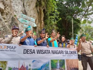 Bupati Dampingi Sandiaga Uno Kunjungi Geopark Silokek