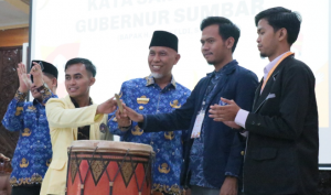 Buka Rakernas BEM SI ke 15, Gubernur Sumbar : Perlu Pondasi Kuat Wujudkan Generasi Emas Indonesia