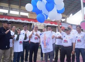 Berlangsung Meriah, Pekan Olahraga Kota Sawahlunto Resmi Dibuka Oleh Wako Deri Asta