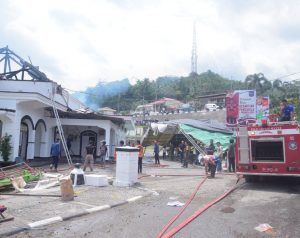 Sawahlunto Berduka Dihari Pangan, Namun Kebakaran di GPK Berhasil Dipadamkan