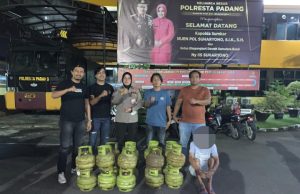 Diduga Curi Tabung Gas 3 Kg, Seorang Pemuda Berhasil Diringkus Satreskrim Polresta Padang