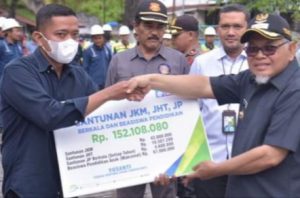 Apel Bulan K3 Kota Sawahlunto Ditandai Penyerahan Santunan JKM oleh BPJS Ketenagakerjaan
