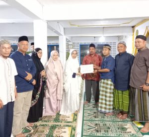 Dipimpin Sekdako Sawahlunto, Tim VII Safari Ramadhan Kunjungi Masjid Nurul Yakin Lunto Barat