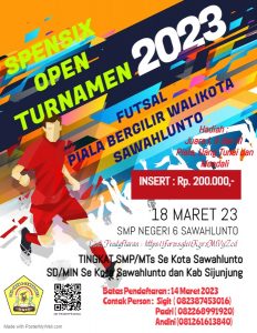 SMPN 6 Sawahlunto, Gelar Spensix Open Turnamen Futsal SD/MI se Kota Sawahlunto dan Kab Sijunjung