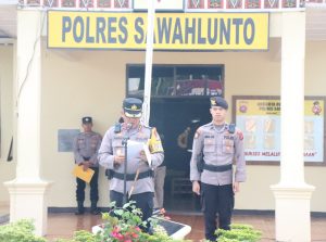 Polres Sawahlunto Apel Gelar Pasukan Ops Ketupat Singgalang Tahun 2023