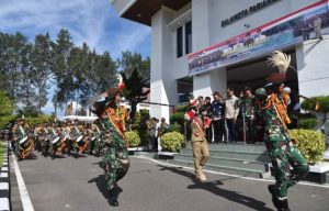 Marching Band Latsitarda Nusantara ke-43 Pukau Masyarakat Kota Pariaman