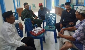 Tentukan Lokasi Kontainer Sampah, Babinsa Kubu Dalam Parak Karakah Rakor dengan Ketua LPM Masing-Masing RW