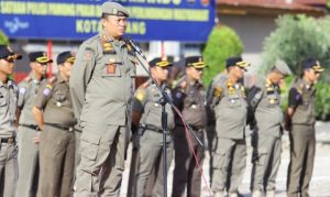 Kasat Pol PP Padang ke Anggota BKO yang Tidak Disiplin di Kecamatan : Jaga Nama Baik Kesatuan