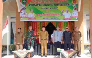 H. Hendri Hadiri Pelantikan Koordinator Olah Raga (KOK) Bonjol Kabupaten Pasaman