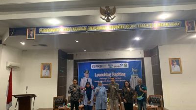 Lewat Program “Kepiting”, AQUA Solok Dorong Penurunan Dan Pencegahan Stunting di Kabupaten Solok
