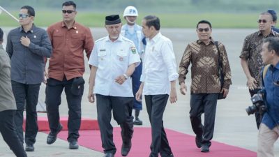 Kunjungan Kerja ke Sumbar, Presiden RI Resmikan Bandara Mentawai