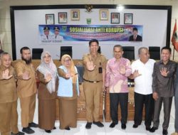Inspektorat Gelar Sosialisasi Anti Korupsi Bagi Legislatif, Pimpinan dan Anggota DPRD Padang Pariaman