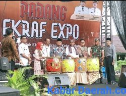 Laksanakan Padang Ekraf Expo 2023, Dinas Pariwisata Kota Padang : Semoga Ini Dapat Jadi Akses Bagi Pelaku Ekonomi Kreatif