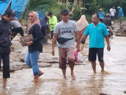 Anggota DPRD Fraksi Gerindra, Rahmi Wahidah Tinjau Lokasi Dampak Bencana Banjir Bandang