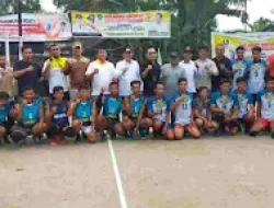 Bupati Pasaman Dampingi Ketua Koni Tutup Turnamen Volly Ball Kamboja Cup II Nagari Aia Manggih Selatan